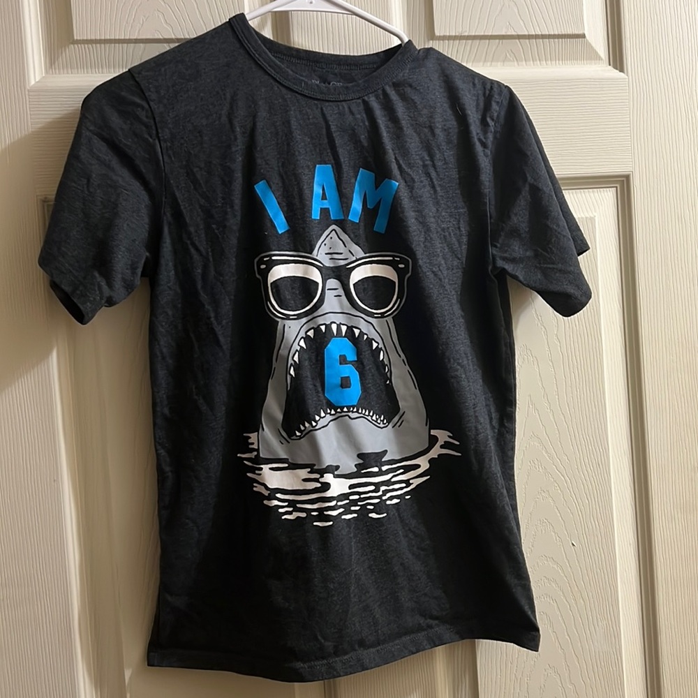 I am 6 Boys TShirt 10/12